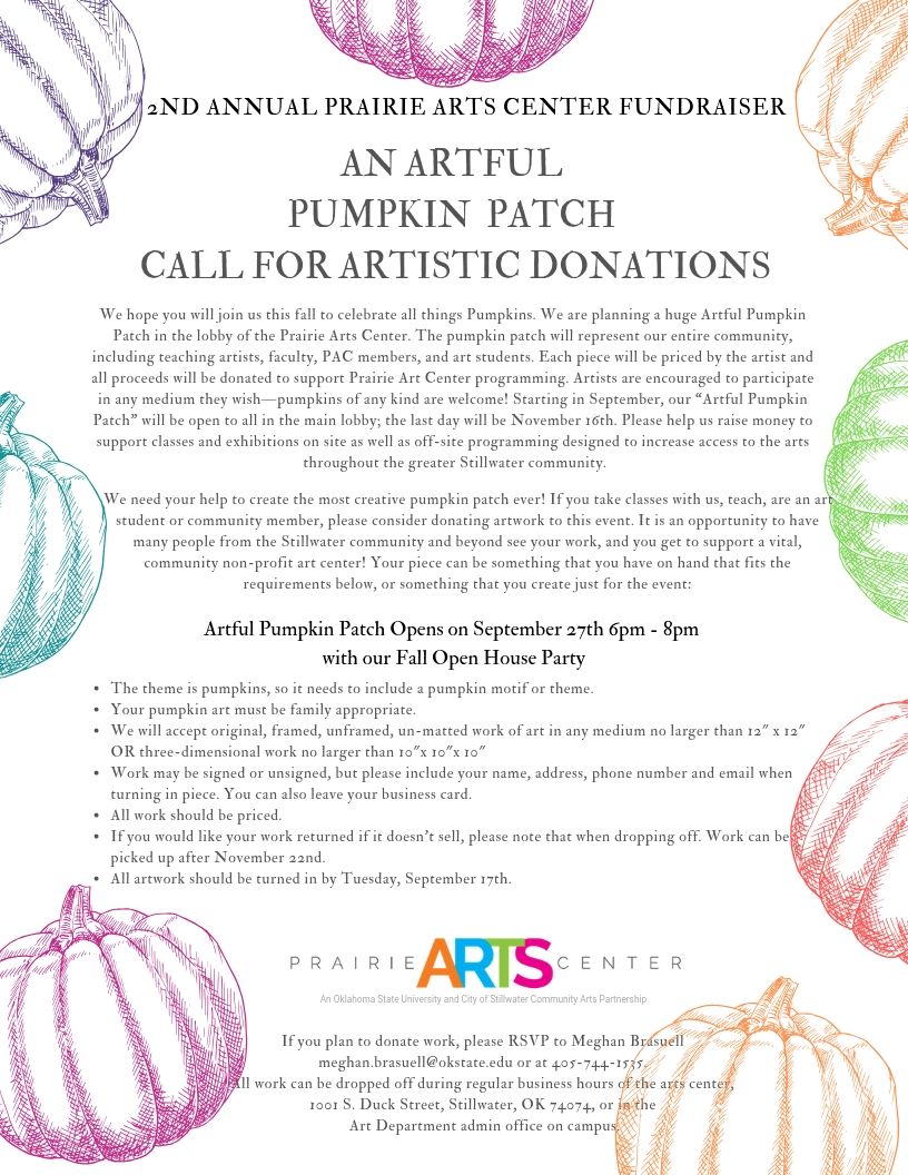 Call for Artists Pumpkin 2019