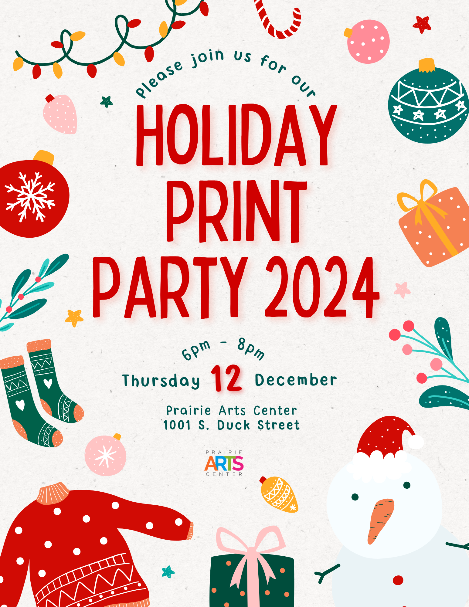 Holiday Print Party 2024