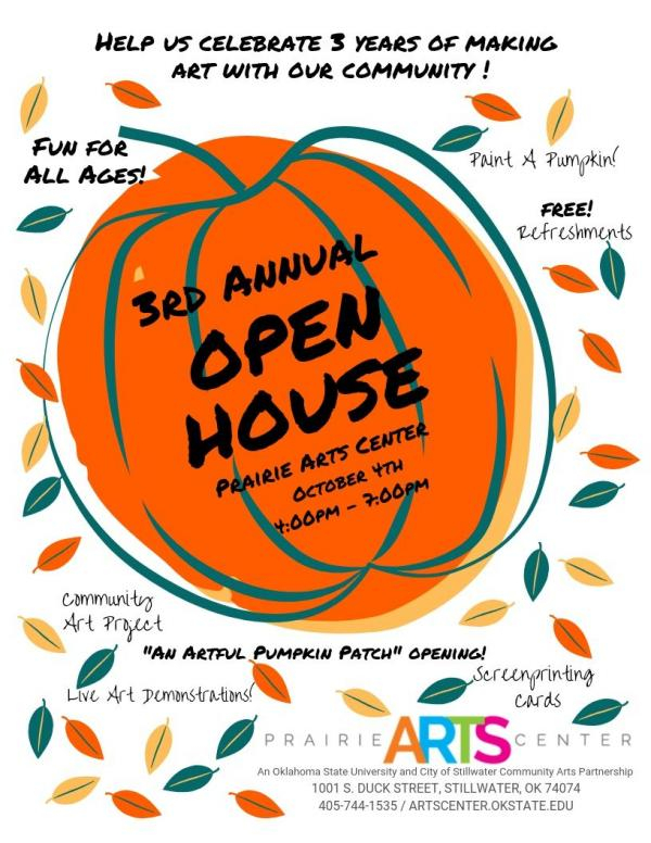 3rd Annual OPEN HOUSE