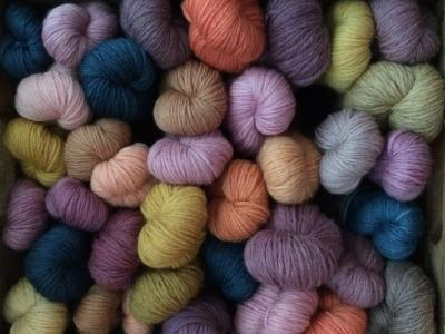 naturally dyed yarns