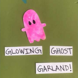 Glowing Ghost Garland
