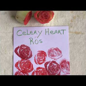 Celery Heart Roses