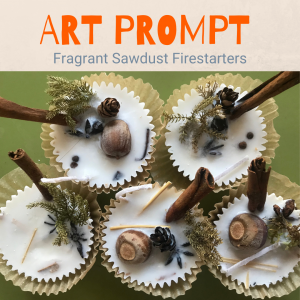Fragrant Sawdust Firestarters