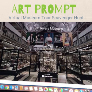 Art Prompt -  Virtual Museum Tour Scavenger Hunt