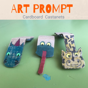 Art Prompt - Cardboard Castanets