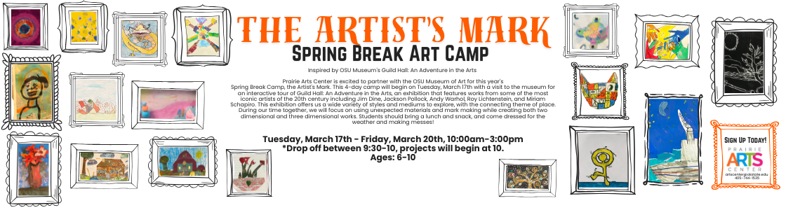 The Artist's Mark: A Spring Break Art Camp